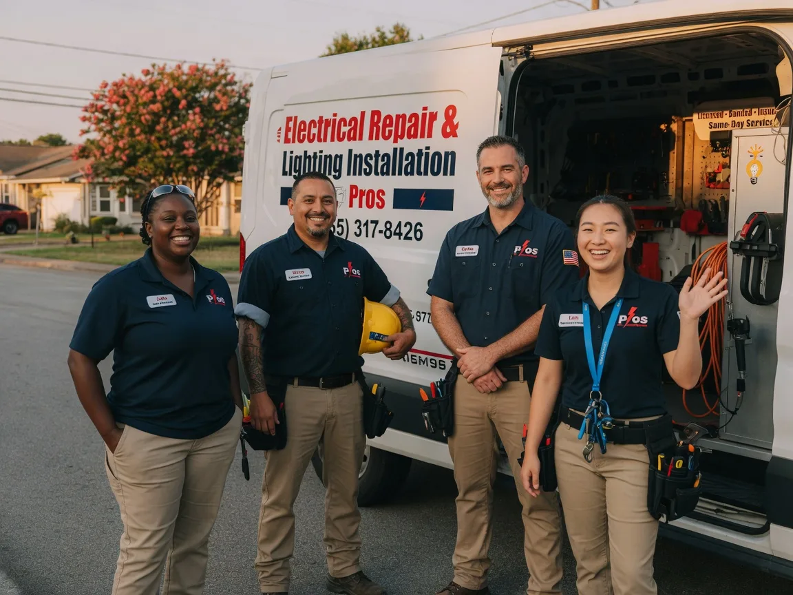 Licensed Electrician company in Redwater, TX